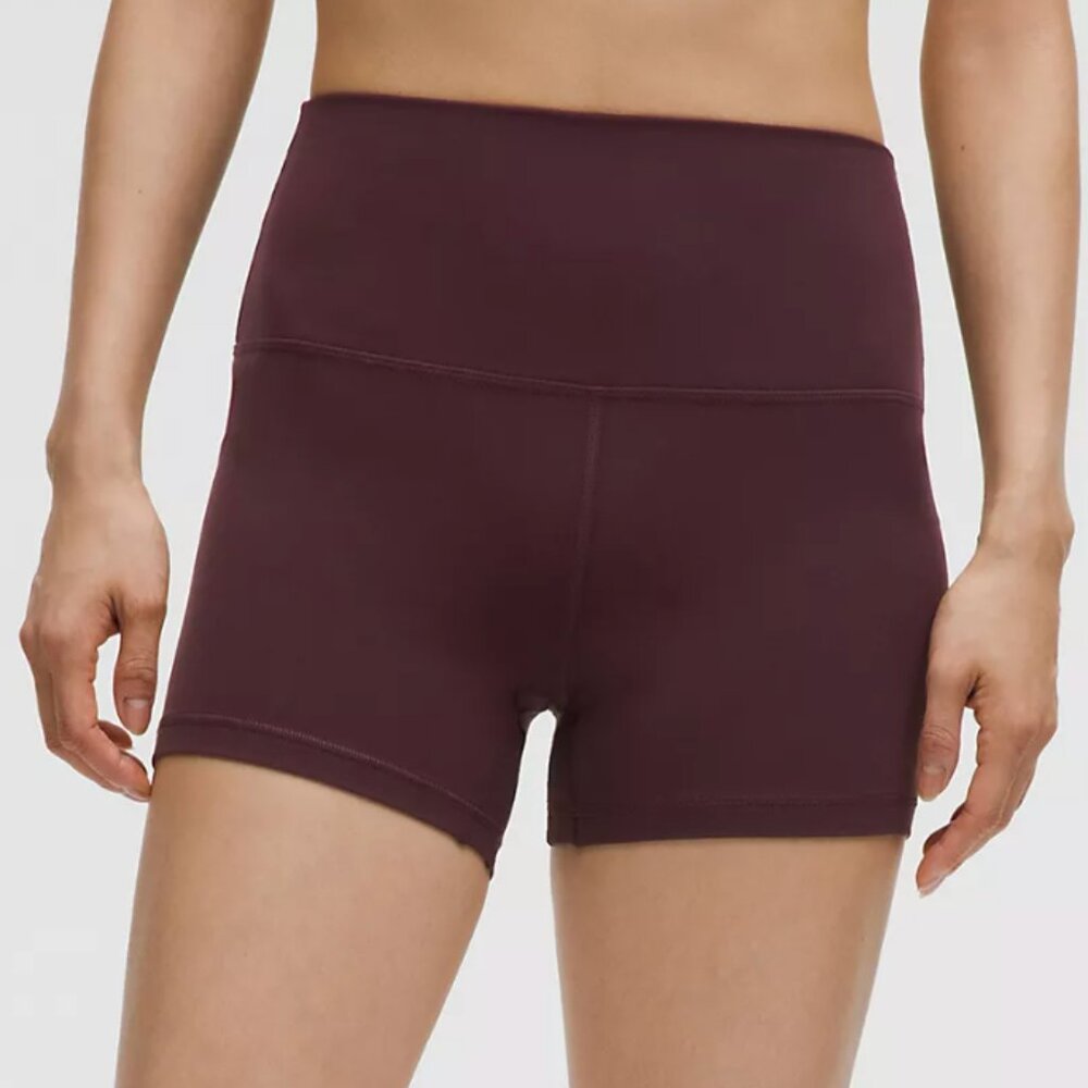 NWT Lululemon Athletica Align Short 4" size 2 color: Goodnight Plum